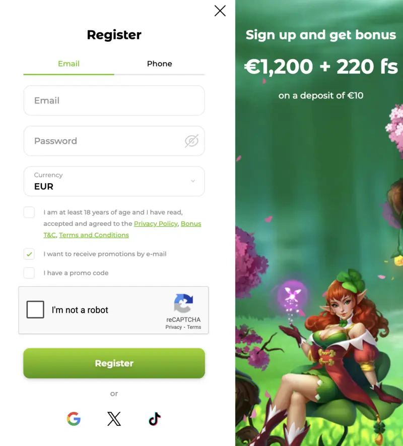 Verde registracija